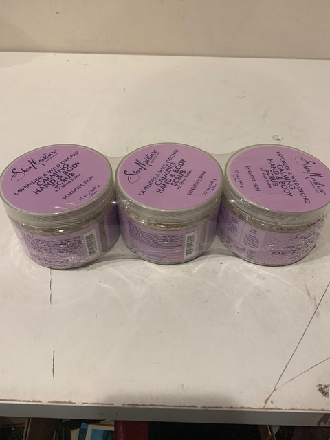 shea moisture lavender and wild orchid scrub