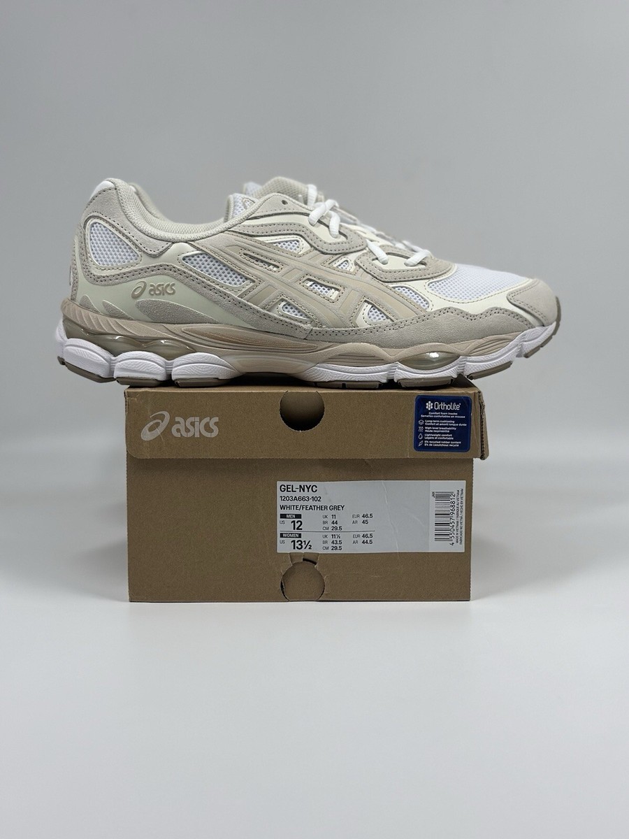 Asics Gel Nyc Feather Grey (1203A663-102) Sz: 12 Asics Gel Nyc Feather Grey (1203A663-102) Sz: 12
