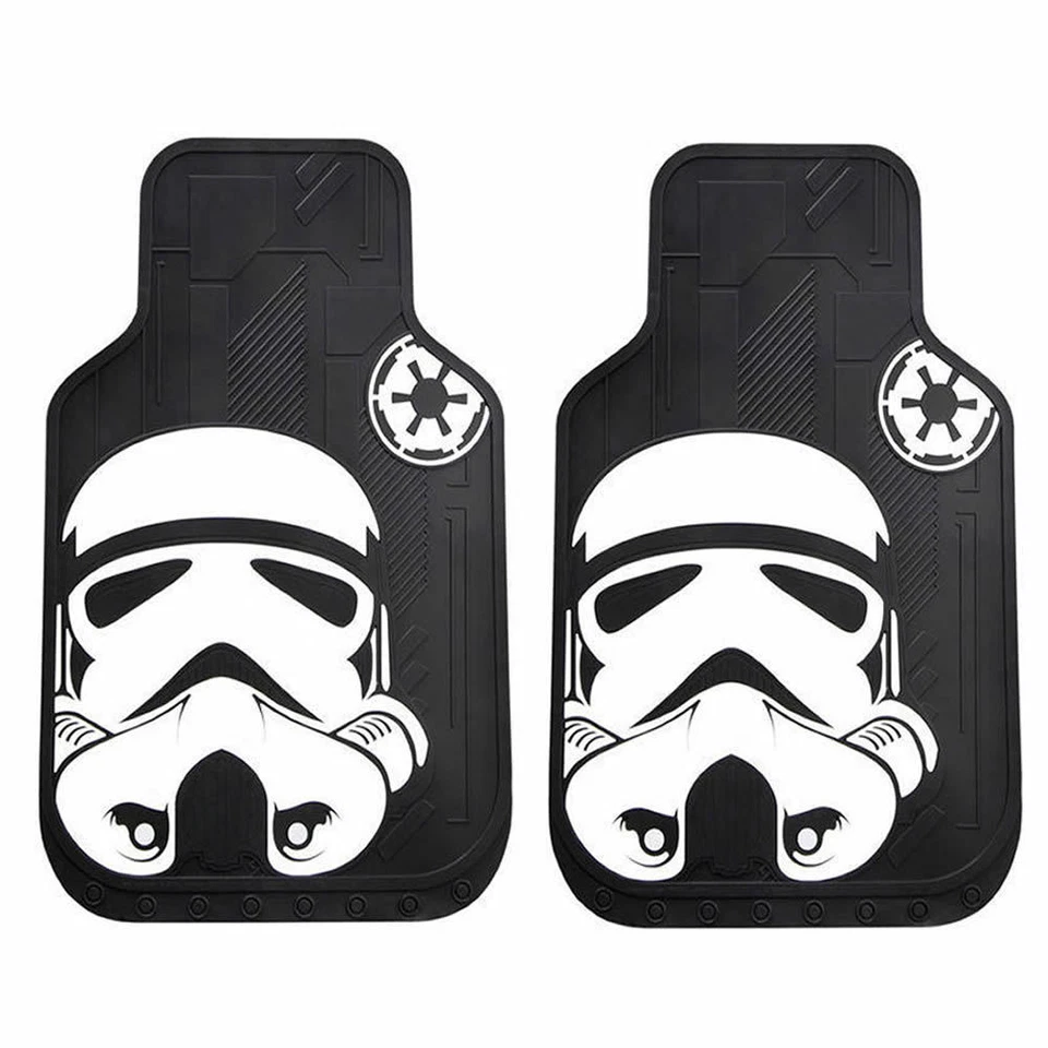 Juego de 6 fundas y tapetes de asiento de coche para Subaru Star Wars Stormtrooper Foto 3 de 4