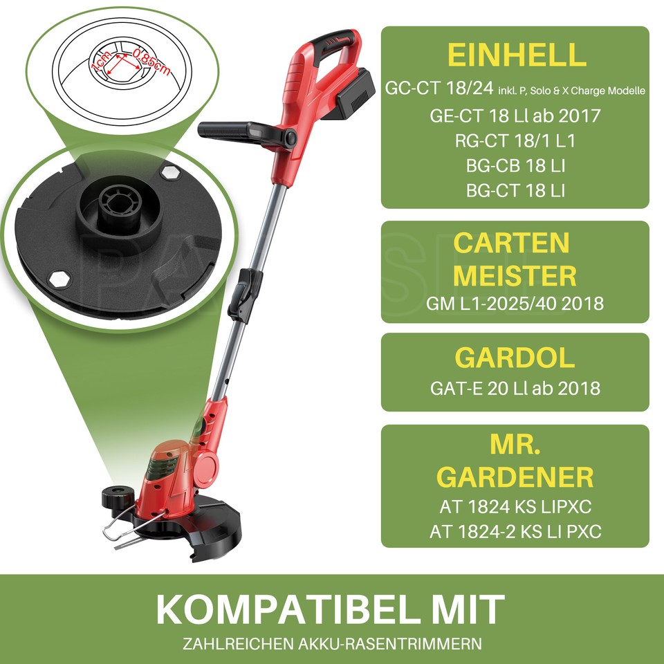 Einhell Akku Rasentrimmer Ge Ct 18 Li Ersatzteile Schneidscheibe