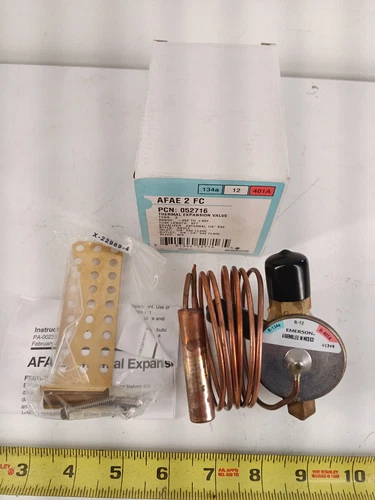 Emerson AFAE 2 FC thermal expansion valve 052716 5ft tube length -20f to +50f