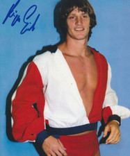 Kevin Von Erich autographed 8x10 Free Shipping WCCW NWA WWE HOF #18