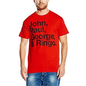 The Beatles Men's John Paul George And Ringo Short Sleeve ...