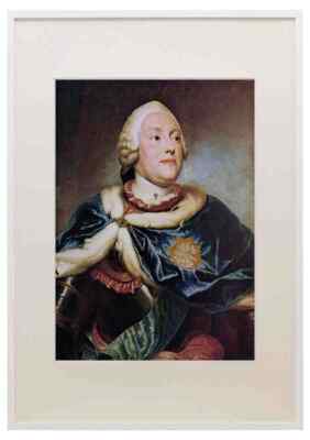 Portrait of the Elector Friedrich Christian Raphael A3 A4 Framed Print Picture