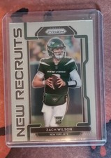 Zach Wilson RC #NR-2 New Recruits 2021 Prizm Football