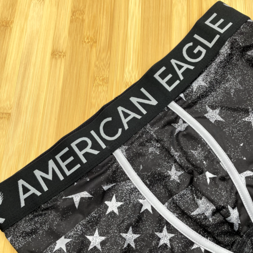 American Eagle AE Czarny / Szary Performance Bagażnik Klasyczna długość - Mały - Zdjęcie 1 z 4