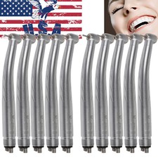 1-10 Dental High Speed Handpiece Push Turbine 4 Hole Fit NSK Pana Max