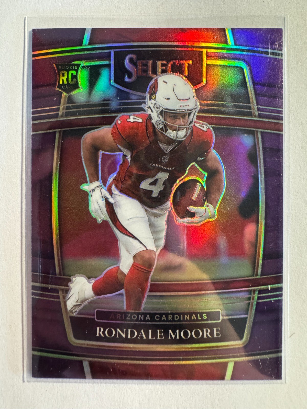 K263,452 - 2021 Select Prizm Purple #58 Rondale Moore #/75
