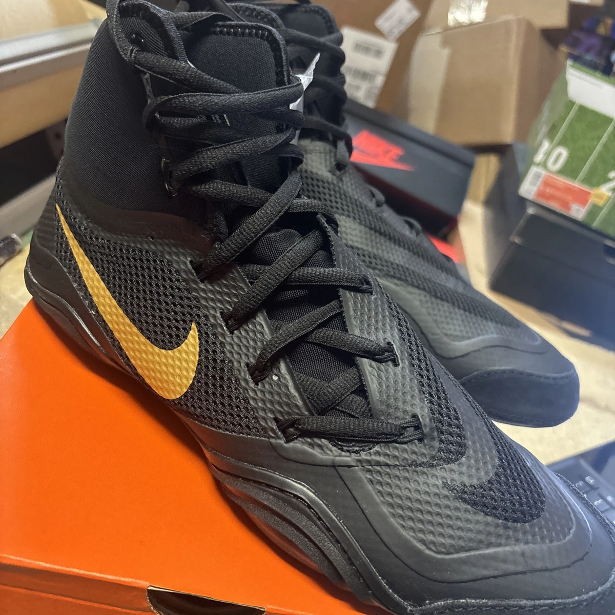 Nike Hypersweep Black Metallic Gold for Sale | Authenticity