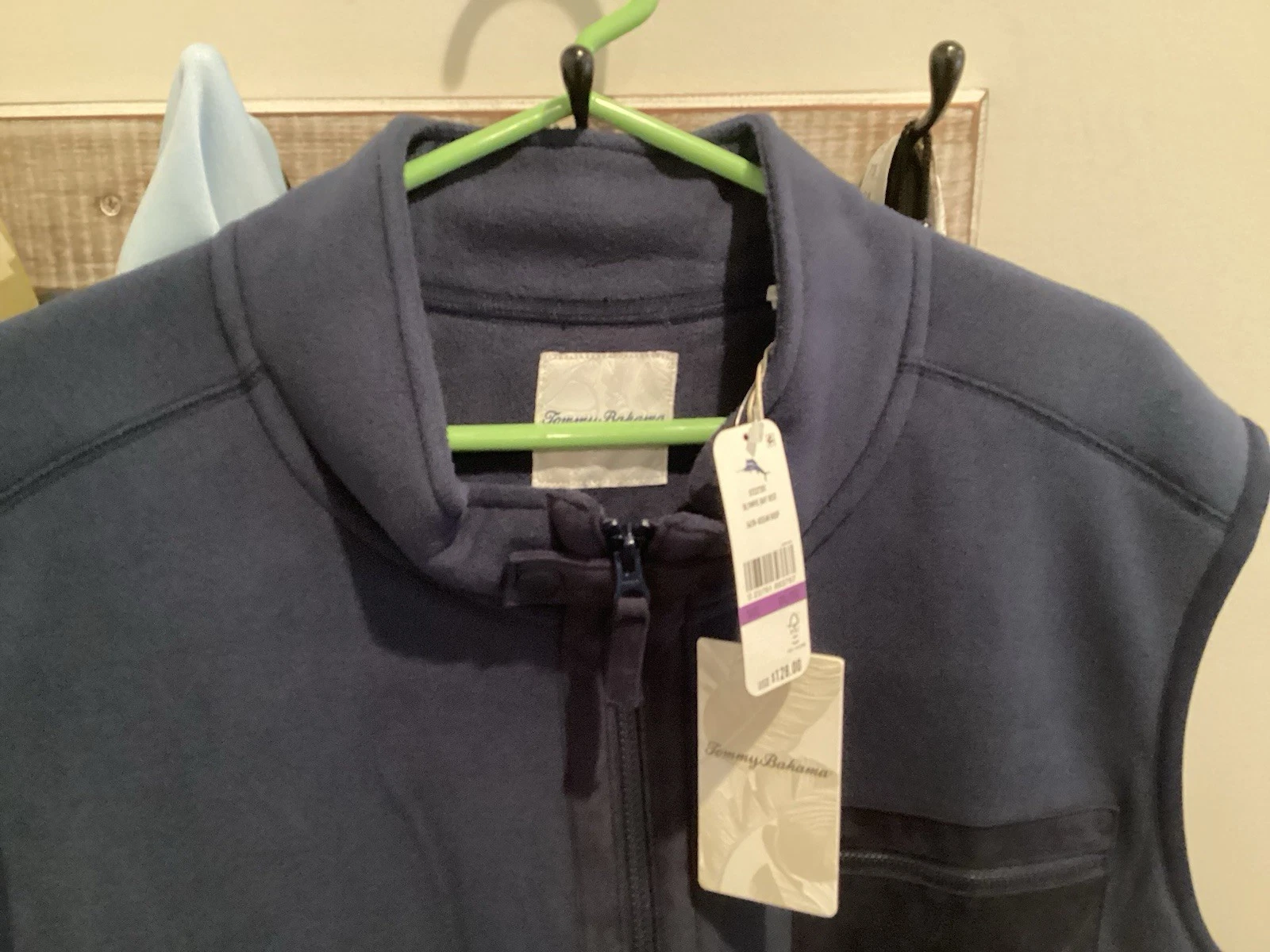 Tommy Bahama Olympic Bay Winter Navy Men’s Vest! $128 Bnwtags SZ XXL