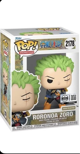 Funko Pop Grail One Piece Roronoa Zoro 2178 Limited 3500 Pcs Printed Photo