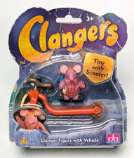 Tiny with Scooter | The Clangers | Coolabi | Rare Collectable