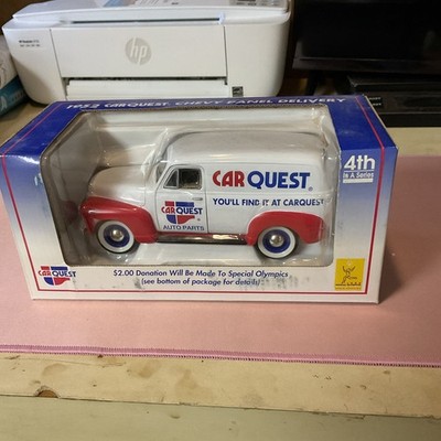 SpecCast 1952 Chevy Panel Delivery Carquest Auto Parts 1:25 Diecast Bank New