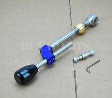 Fully Adjustable Blue Short Shifter Black Type-r Style Knob For Integra Civic