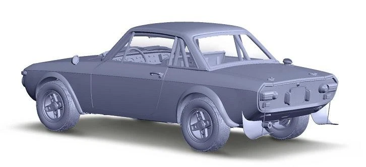 ITALERI 1/24 LANCIA FULVIA HF RALLY MONTE CARLO 1972 - Immagine 3 di 4