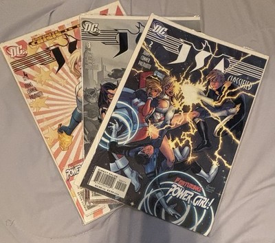 Three DC Comics JSA Classified #2, #3 & #4 DC Comics 2005 Power Girl