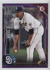 2016 Bowman Purple 8/250 Tyson Ross #73 y0i