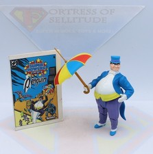 Kenner Penguin DC Super Powers Vintage Figure Original Umbrella, Comic ~MINTY