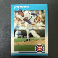 1987 Fleer Update - Greg Maddux #U-68 (RC) for sale online | eBay