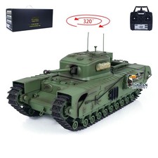 Hot Sale 1/16 Tongde RC Tank Churchill Mk.VII Electric IR Battle Barrel Recoil