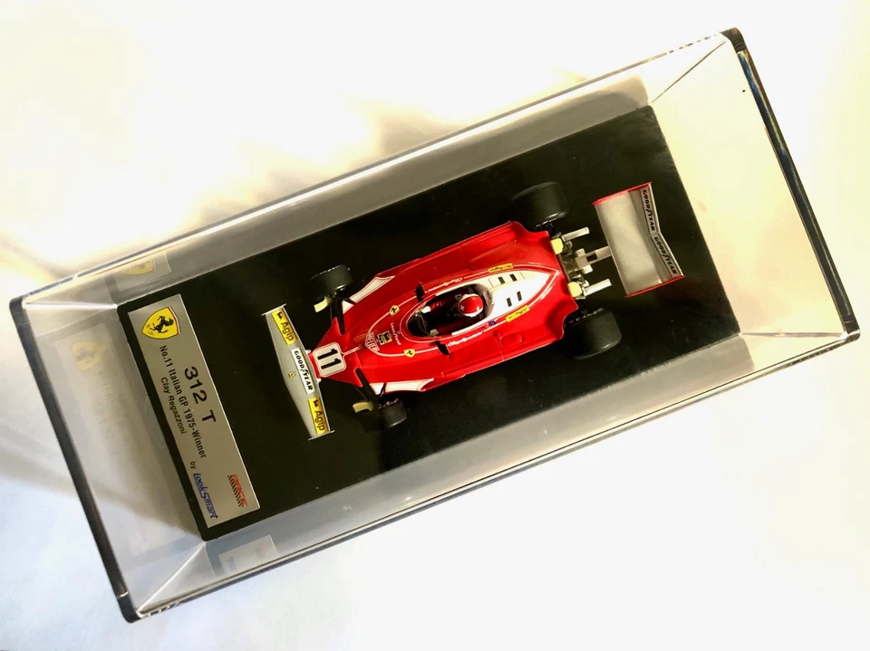 F1 1/43 Looksmart LSRC060 Ferrari 312T N°11 C.Regazzoni Winner Italian GP 1975 - Immagine 2 di 4