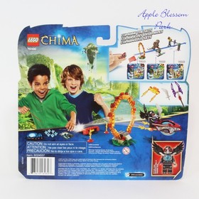 NEW Lego Legends of CHIMA Speedorz Set 70100 - RAZAR Raven Minifig Ring of Fire