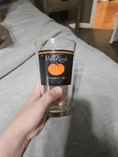 POST ROAD Pumpkin Ale Shaker Pint Craft Beer Glass Brooklyn 
