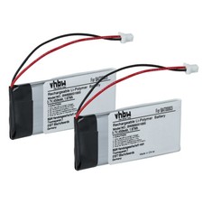 2 Batteries pour Cardo Rider Solo Scala Rider Q3 Rider FM Q3 Q1 450mAh 3,7V