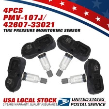 4x Programmed Tpms Tire Pressure Sensor 4260733021 Pmv-107j For Toyota Corolla 4x Programmed Tpms Tire Pressure Sensor 4260733021 Pmv-107j For Toyota Corolla