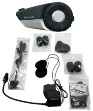 Sena 20S Motorcycle Bluetooth Headset System with SC-A0318 Mic and Speakers