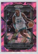 2022-23 Panini Prizm Pink Ice Prizm PJ Washington Jr #160 0y59