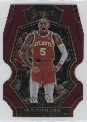 2022 Panini Select Premier Level Maroon Prizm Die-Cut /175 Dejounte Murray 0ud4