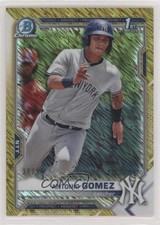 2021 Bowman Chrome Prospects Gold Shimmer Refractor 38/50 Antonio Gomez 0c6
