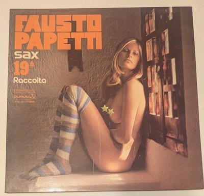 Fausto Papetti Sax 19a Raccolta Sexy Stockings Cheesecake LP Vinyl Record