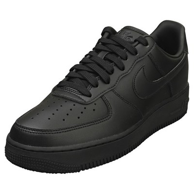 Nike Air Force 1 07 Fresh Mens Fashion Sneakers in Black Anthracite - 11.5 US