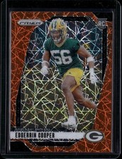 2024 Panini Prizm Edgerrin Cooper #331 Lazer RC Packers