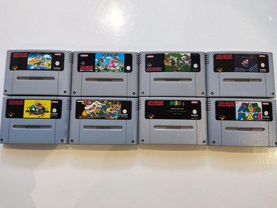 super nintendo Super Mario (Hacks) 8 Spiele + 2x Toads world