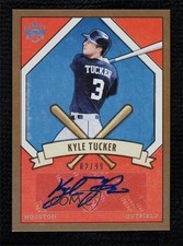 2019 Diamond Kings DK 205 Signatures Holo Silver 82/99 Kyle Tucker Auto 4g0