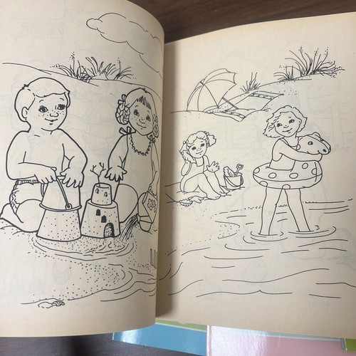 Lot Of 6 Vintage 1988 A Golden Book - A Giant Coloring Book Preschool  Unused - Picture 21 of 22