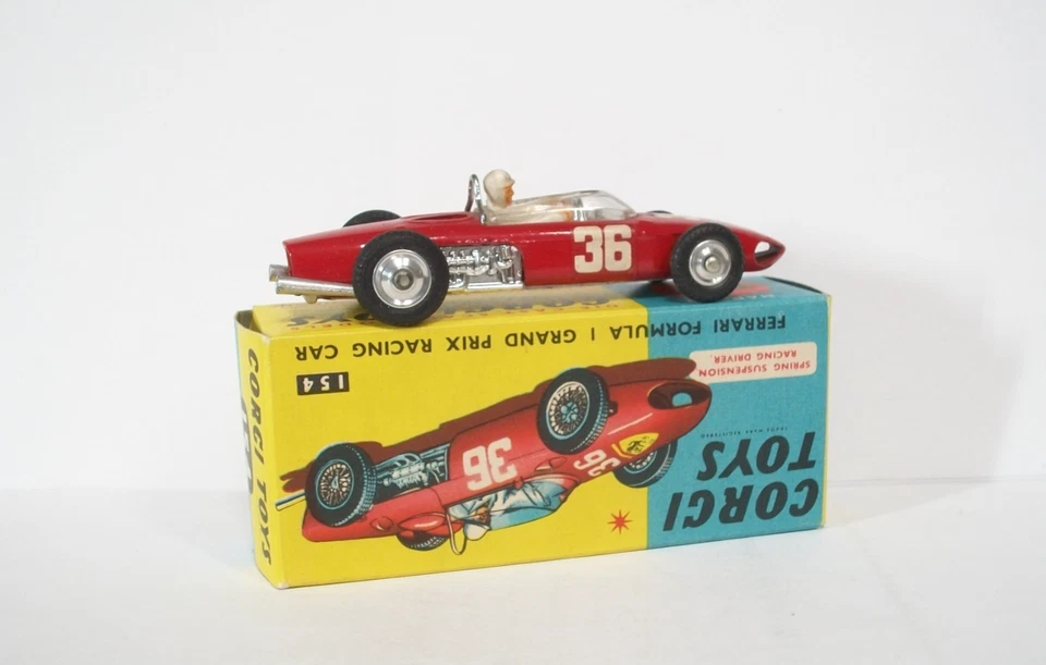 Corgi Toys Nr. 154 Ferrari Formel 1 Car mint/boxed 1:43 - Bild 3 von 4