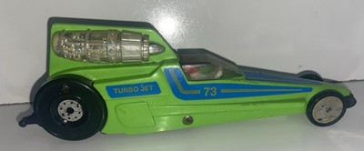 Vintage 1980s Schaper STOMPER Super Dragster Green Turbo Jet +FAST SHIPPING!