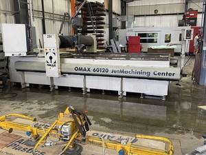 2019 OMAX 60120 CNC Waterjet Cutting Machine
