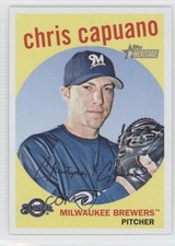 2008 Topps Heritage Chris Capuano #377 3a4