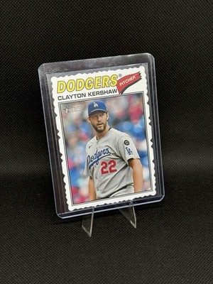 Clayton Kershaw 2026 Topps Heritage Deckle Edge SSP