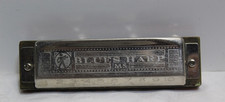 Vintage MS HOHNER Blues Harp KEY G Harmonica 10-Hole
