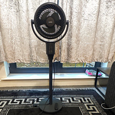 Blaupunkt Black Pedestal/Standing Fan Remote, Oscillation, 3-Speed, 3hr Timer