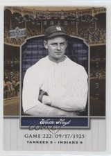 2008 Upper Deck Yankee Stadium Legacy Waite Hoyt #YSL222 HOF 0hd1