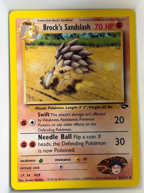 Brock's Sandslash #36 (Gym Challenge (2000))