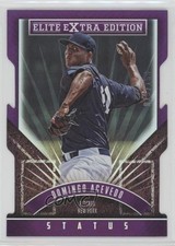 2015 Panini Elite Extra Edition Status Purple Die-Cut 19/150 Domingo Acevedo 0c2