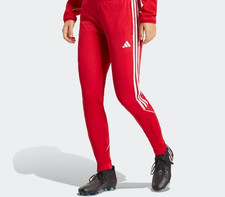 Adidas Tiro 24 Men  s Soccer Track Jogger Pants IV7264 Red White NEW Size Medium